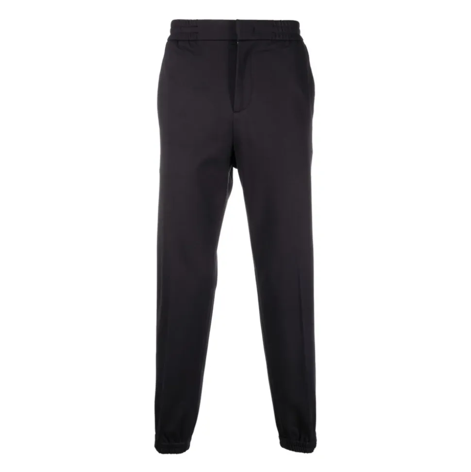 Jersey Twill Elasticated Waist Trousers