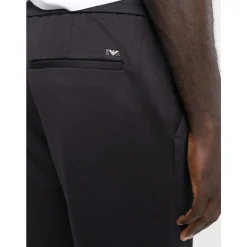 Jersey Twill Elasticated Waist Trousers