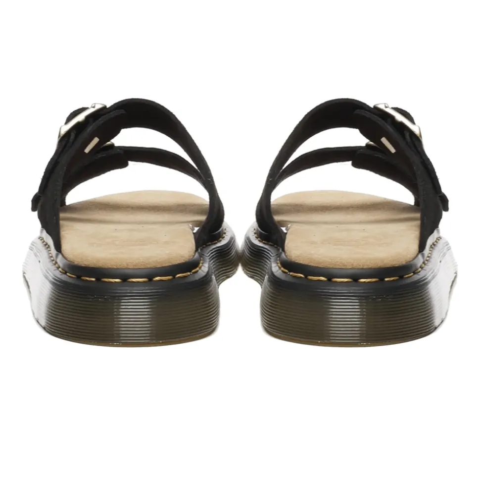 Josef Suede Slide Sandals