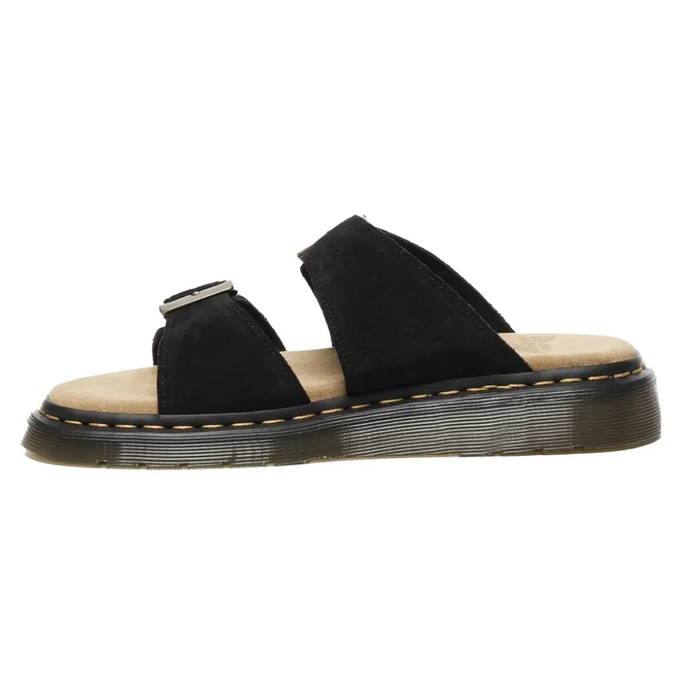 Josef Suede Slide Sandals