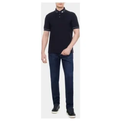 J06 Worn-effect wash, slim-fit, 8 oz denim jeans