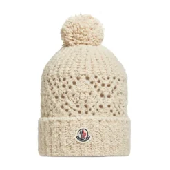 Kids Cable Bobble Hat in Pink