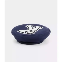 K Logo Embroidered Wool Beret