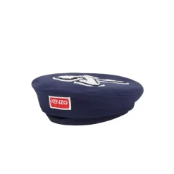 K Logo Embroidered Wool Beret