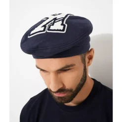 K Logo Embroidered Wool Beret