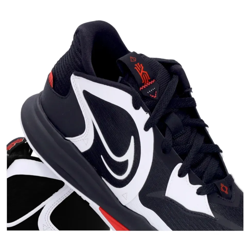 Kyrie Low 5 Basketball Sneakers Black/White/Red