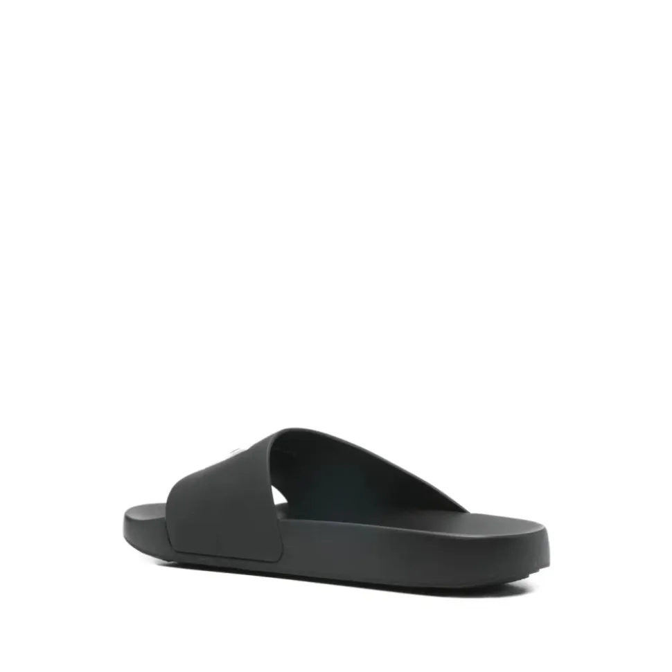 Label Slide Flat Mules