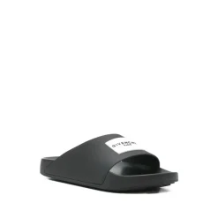 Label Slide Flat Mules