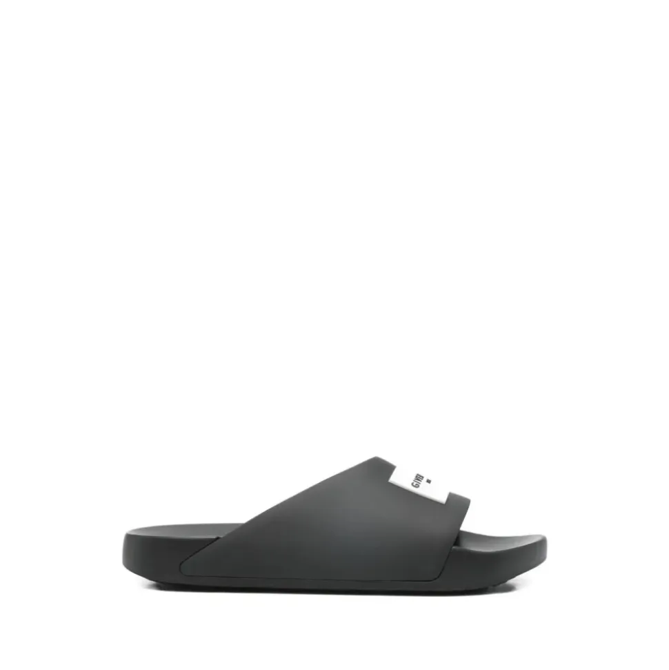 Label Slide Flat Mules