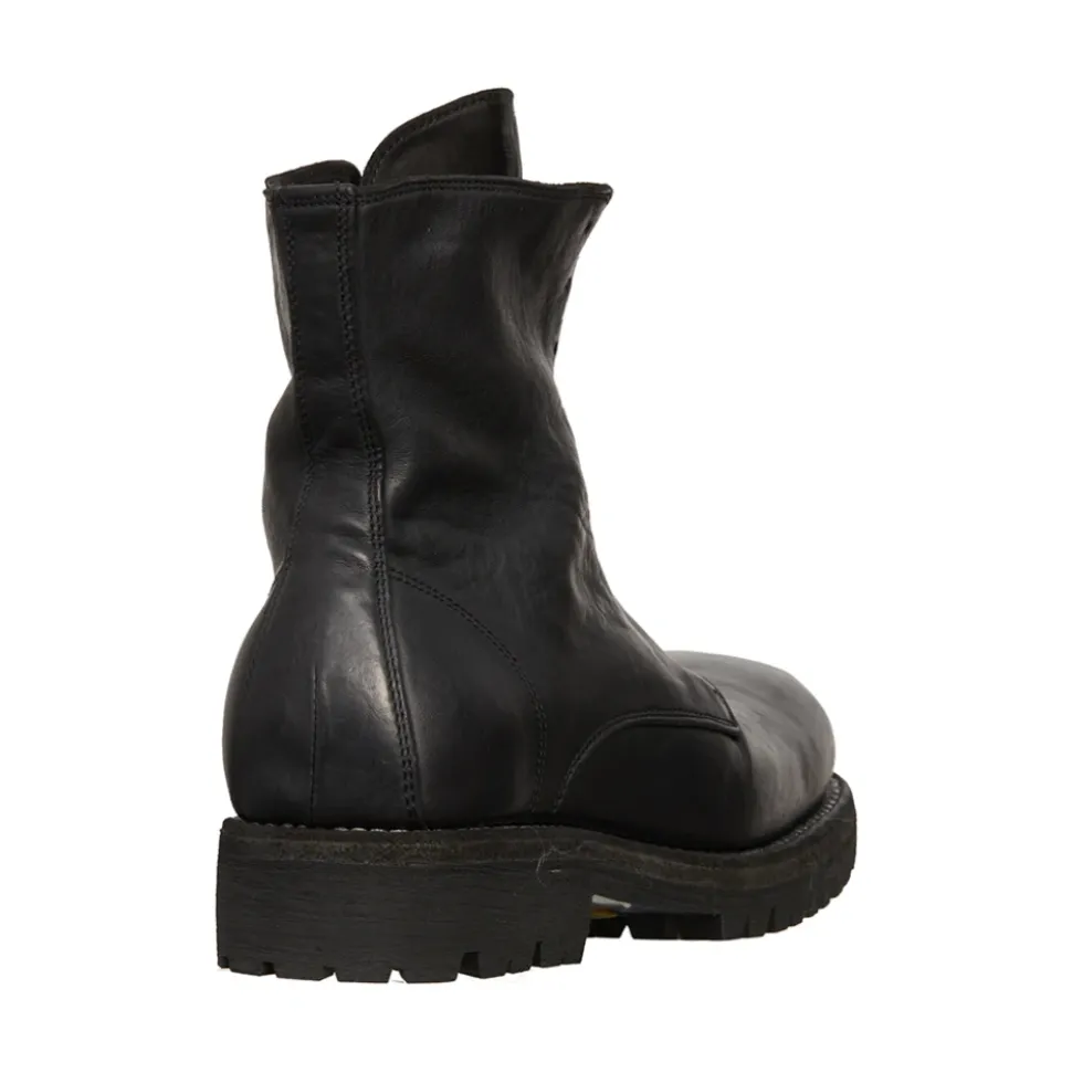Laced Leather Boots
