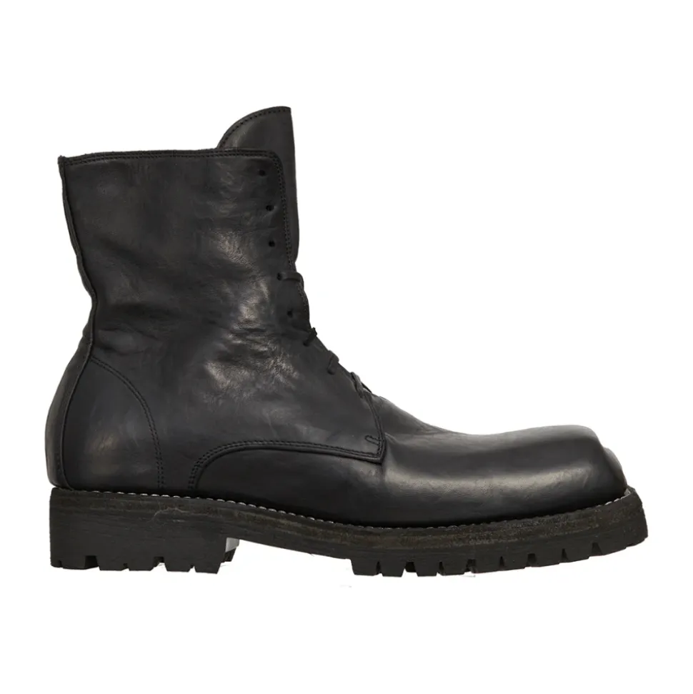 Laced Leather Boots
