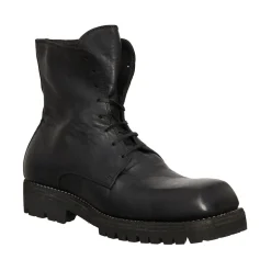 Laced Leather Boots