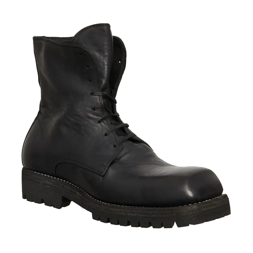 Laced Leather Boots