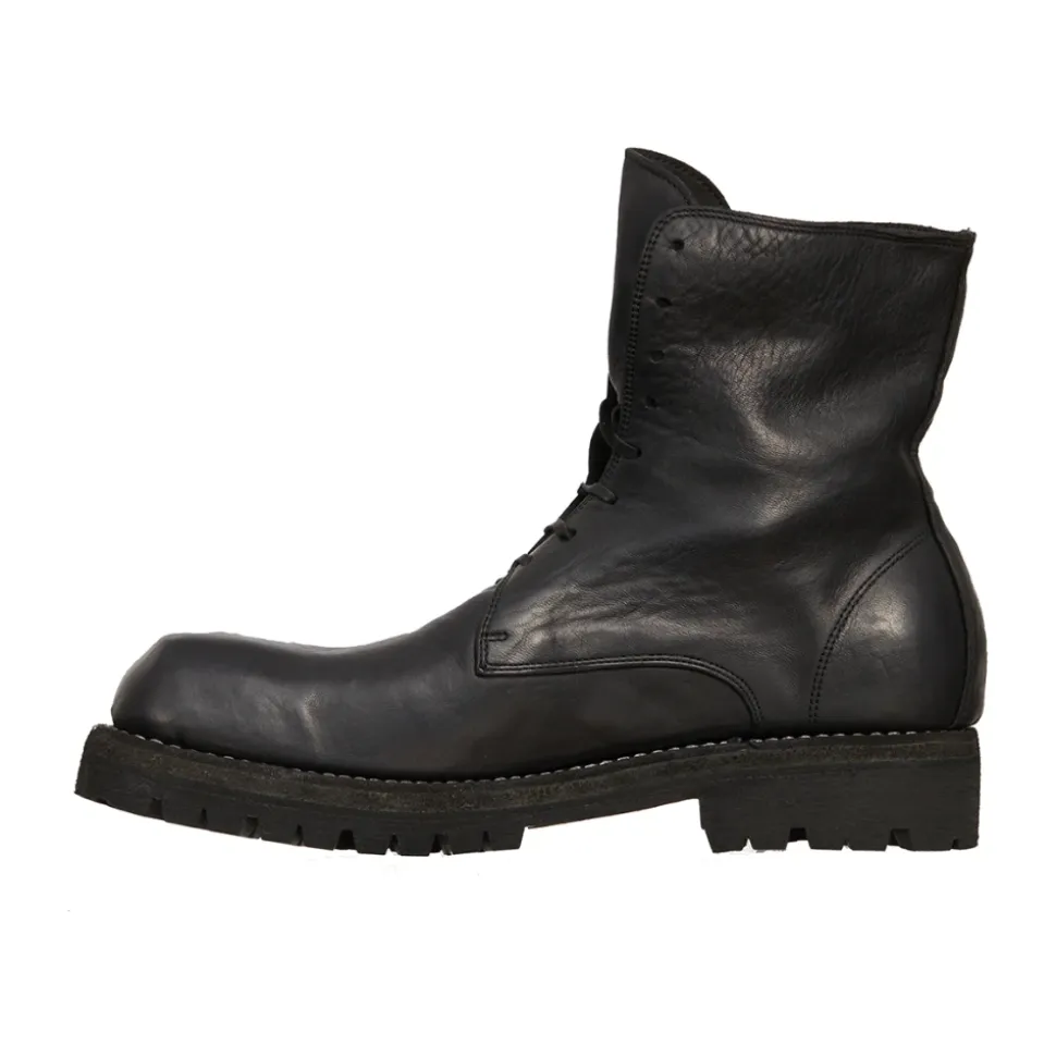 Laced Leather Boots