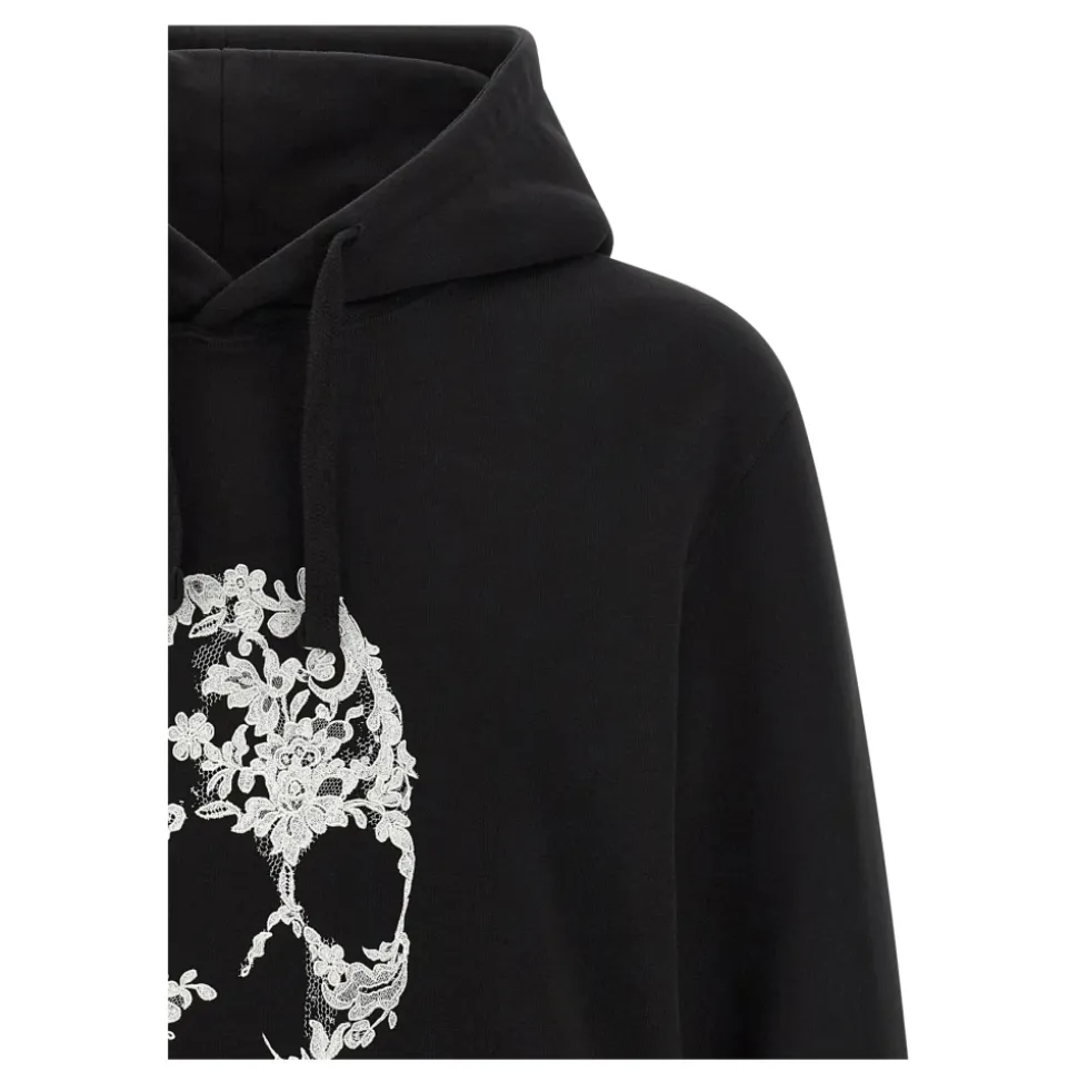 Lace Skull Hoodie