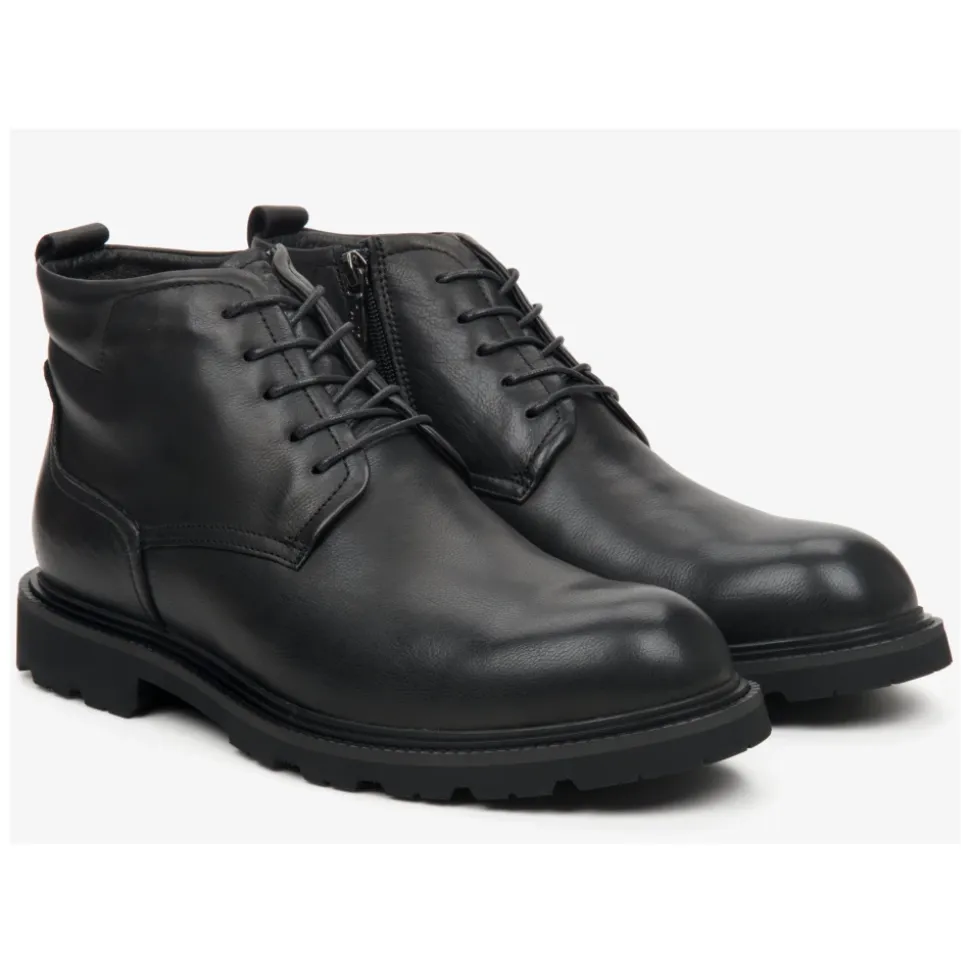 Lace-Up Ankle Boots