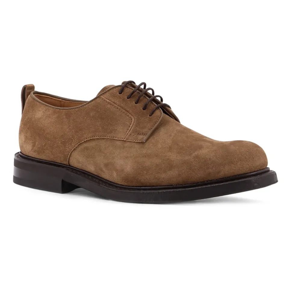 Lace-up Flat Shoes with Eyelet Detail