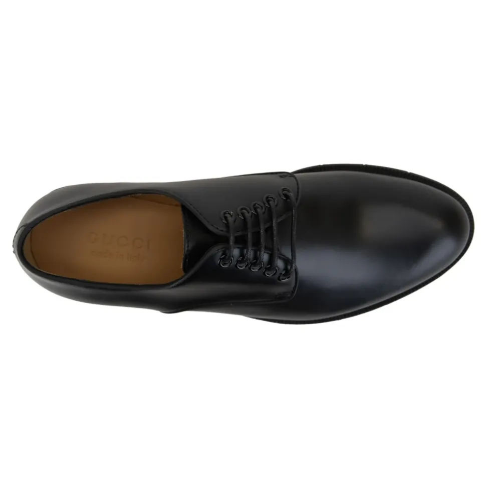 Lace-Up Leather Dress Shoes