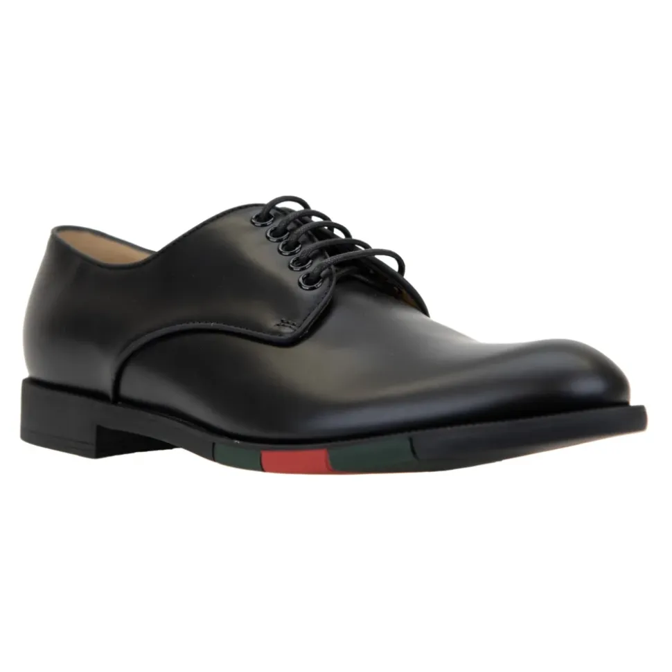 Lace-Up Leather Dress Shoes