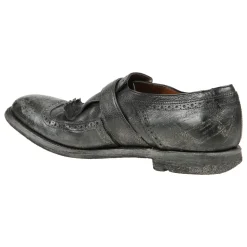 Lace-up Shoes with Buckle Detail