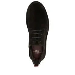 Lace-Up Suede Dress Shoes