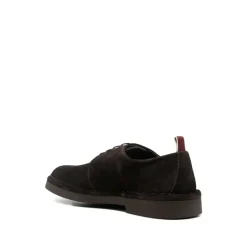 Lace-Up Suede Dress Shoes