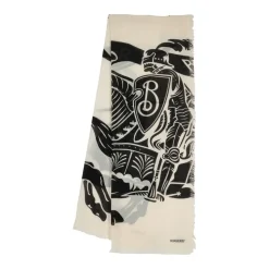 Large Wool Scarf in Black