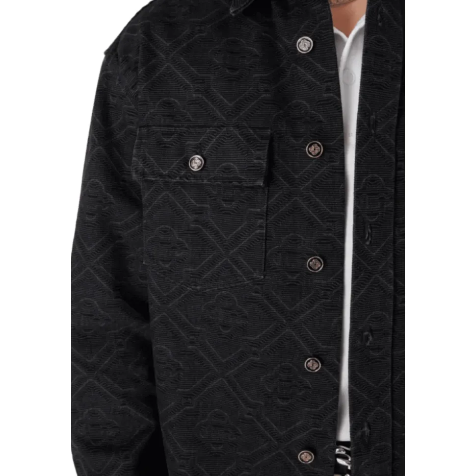 Laser Monogram Denim Shirt