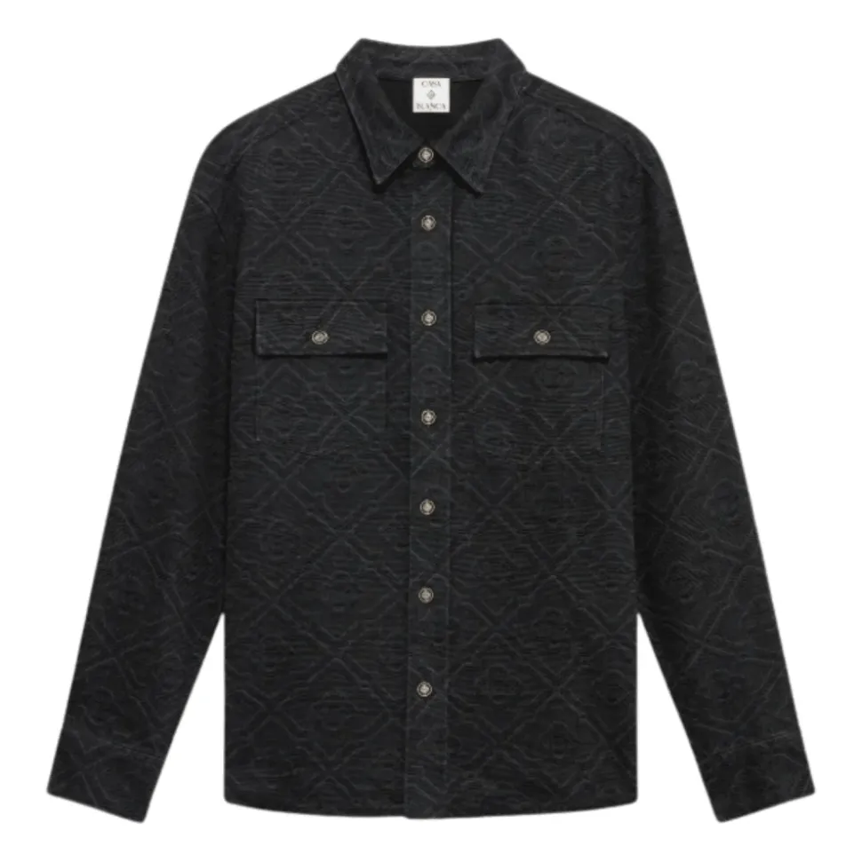 Laser Monogram Denim Shirt