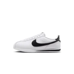Leather and Synthetic Material Sneakers with Rubber Sole