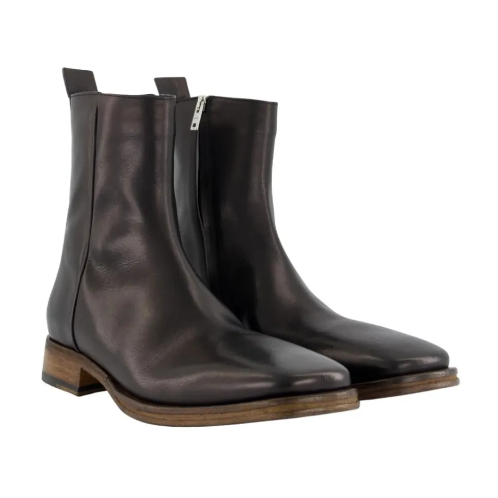 Leather Ankle Boot