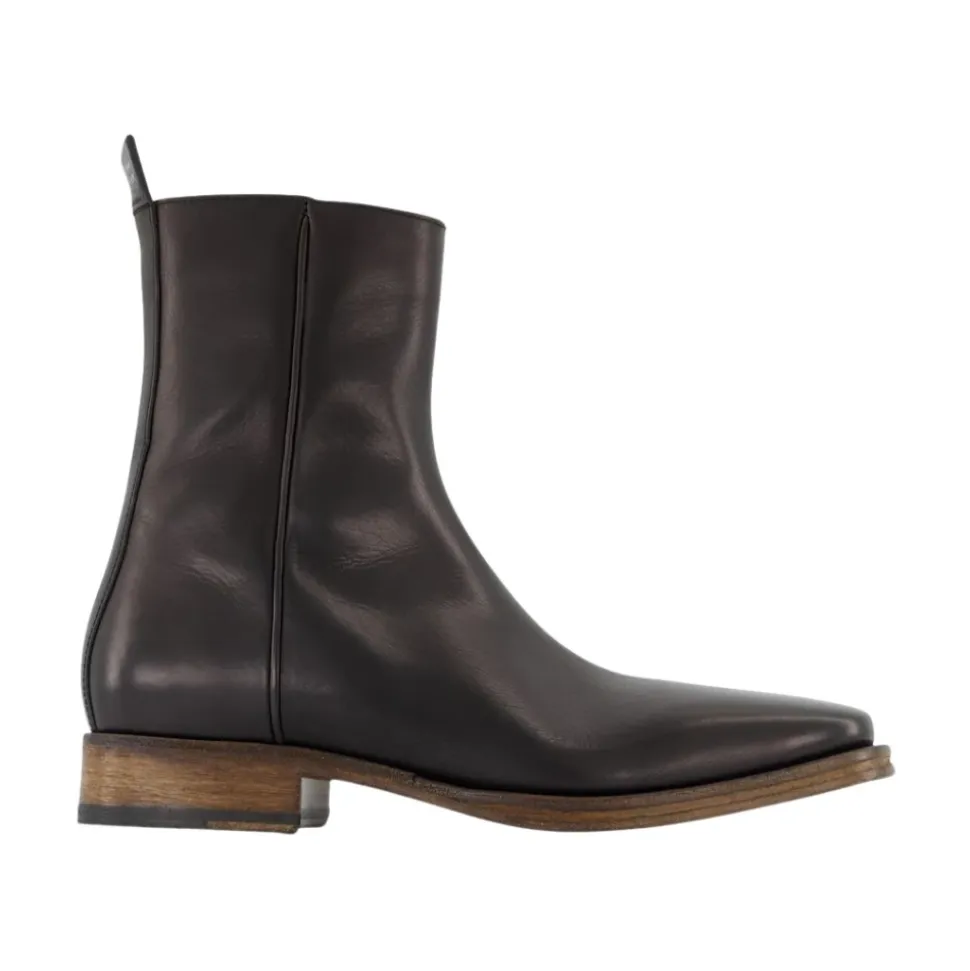Leather Ankle Boot