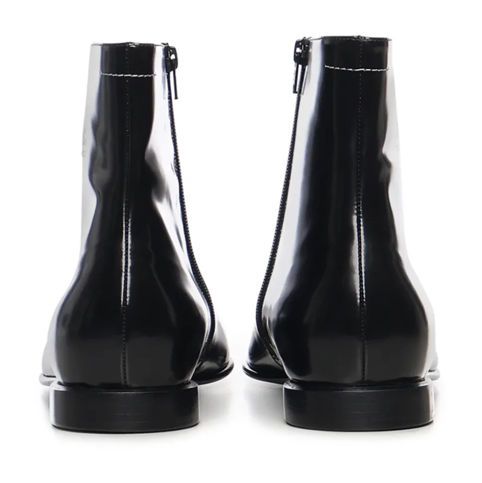 Leather Ankle Boots
