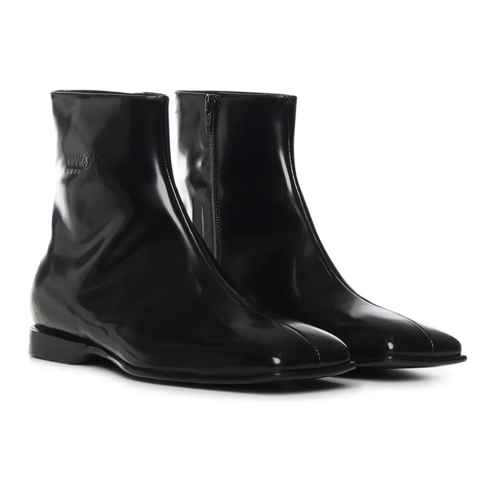 Leather Ankle Boots