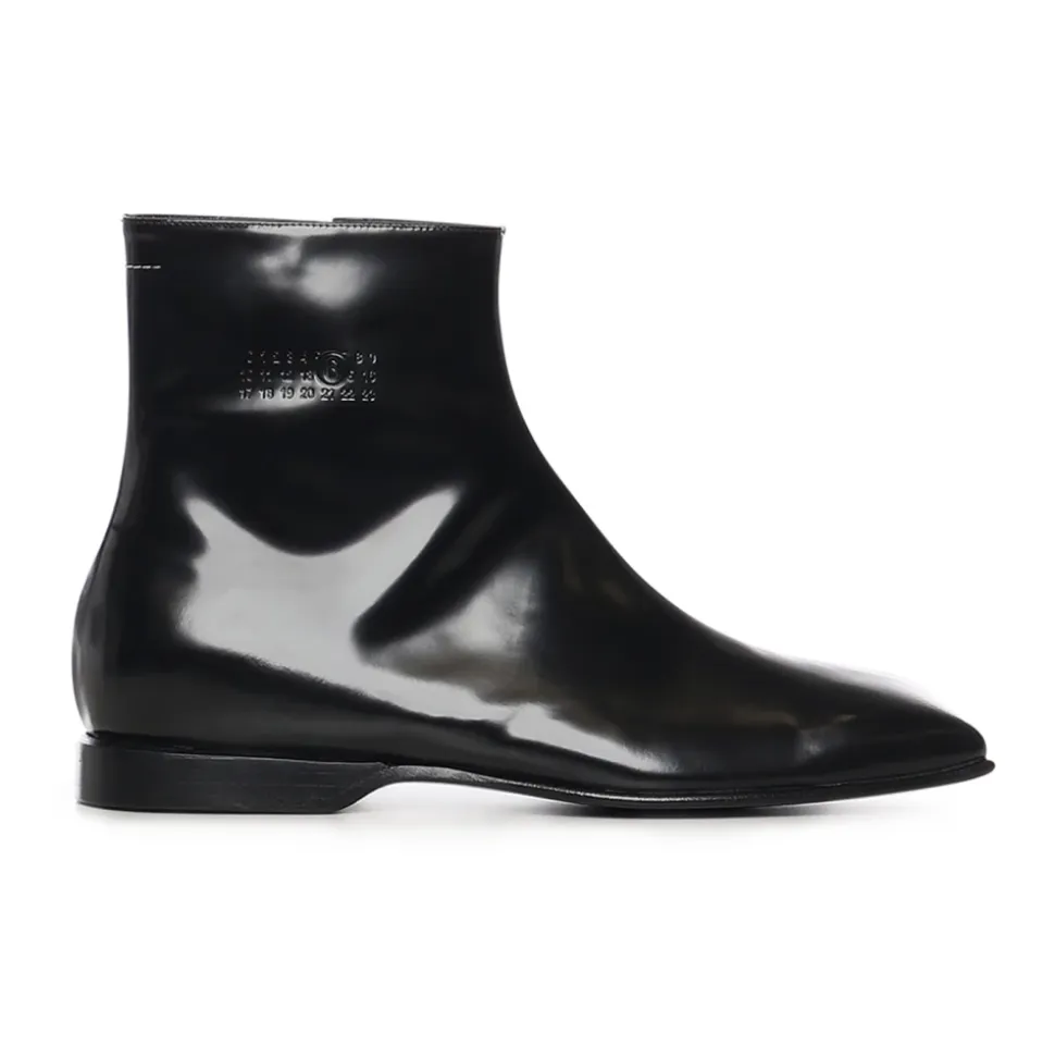 Leather Ankle Boots