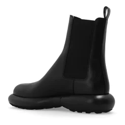 Leather ankle boots