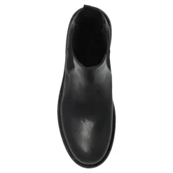 Leather ankle boots
