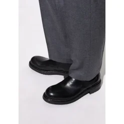 Leather ankle boots