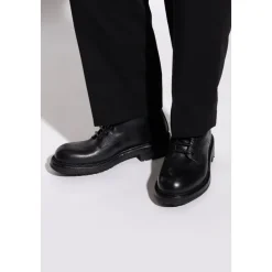 Leather ankle boots