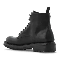 Leather ankle boots