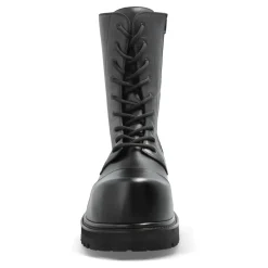 Leather ankle boots