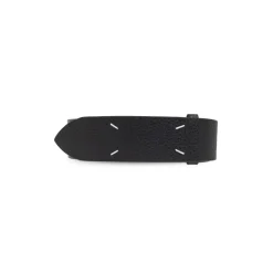 Leather Belt with Logo