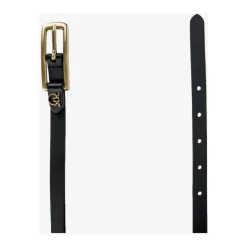 Leather Belt With Logo