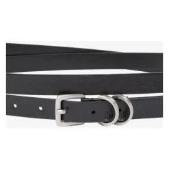Leather Belt with Logo