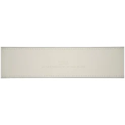 Leather Belt with Logo Buckle