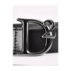 Leather Belt with Metal Buckle