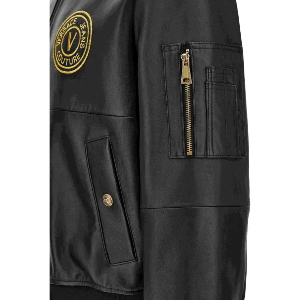 Leather Bomber Jacket
