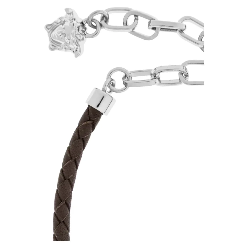 Leather Bracelet With Logo