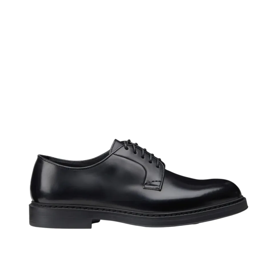 Leather Derby Lace-up