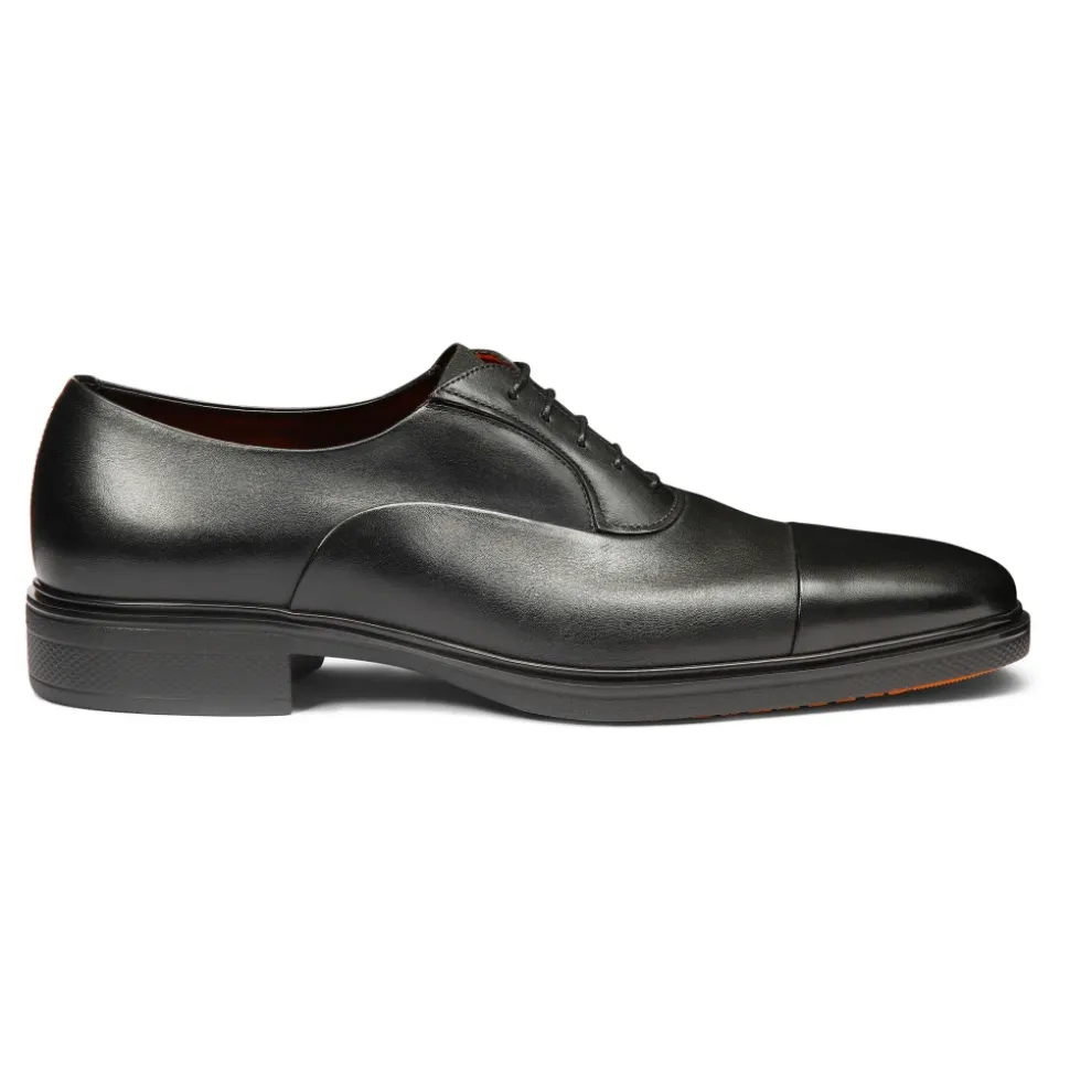 Leather Easy-On Oxford shoes